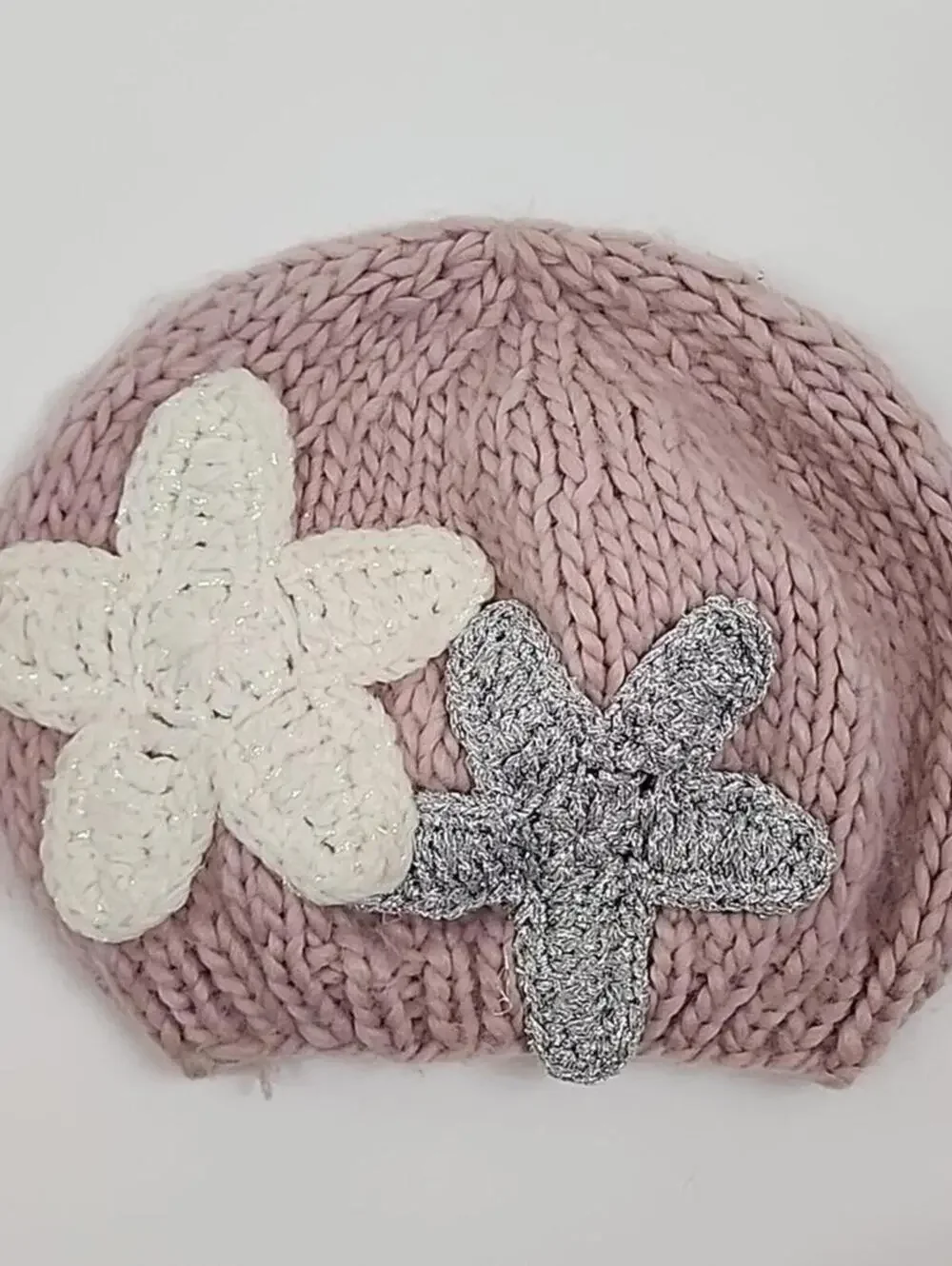 Medium Star Crochet Beanie Hat